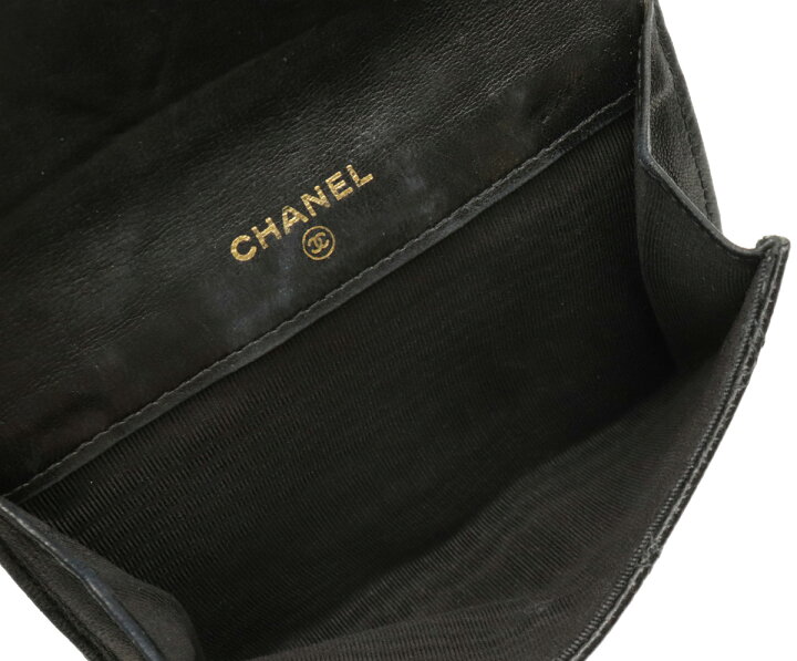 楽天市場】【財布】CHANEL シャネル ビコローレ 2つ折 Wホック財布 