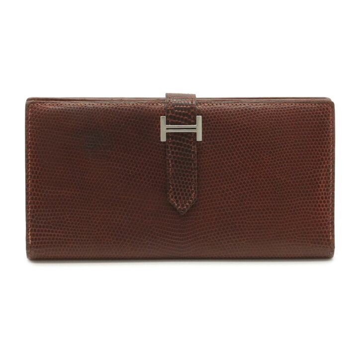 楽天市場】【財布】HERMES エルメス ベアンスフレ 2つ折り長財布  