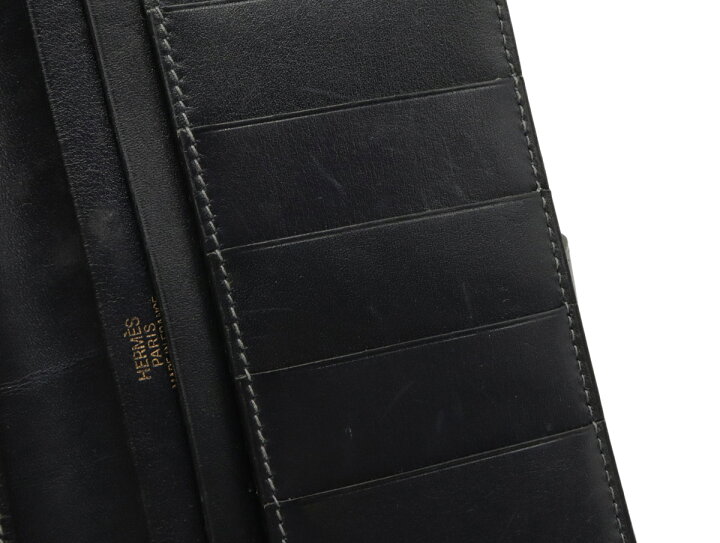 楽天市場】【財布】HERMES エルメス ベアン 2つ折長財布 二つ折り長  