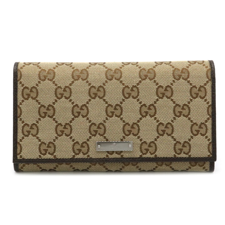 楽天市場】【未使用品】【財布】GUCCI グッチ GGキャンバス ロゴ 