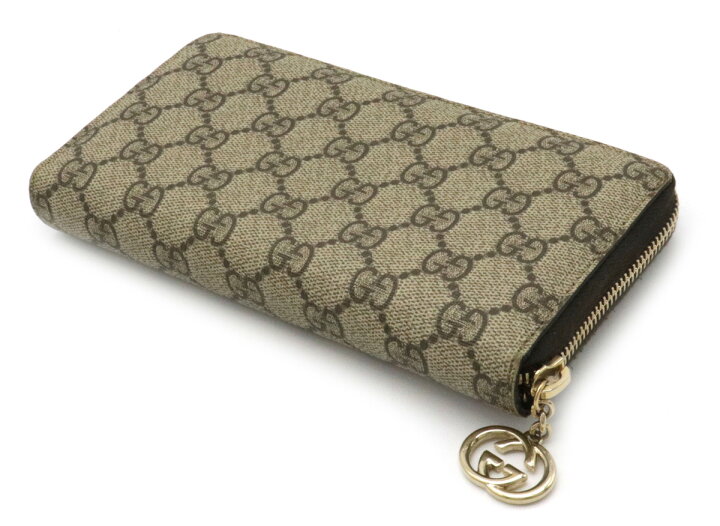 楽天市場】【財布】GUCCI グッチ GGスプリーム インターロッキングG  