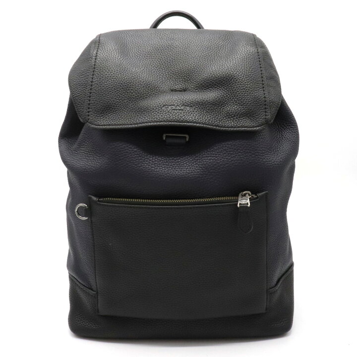 楽天市場】【バッグ】COACH コーチ マンハッタン ペブル リュック  