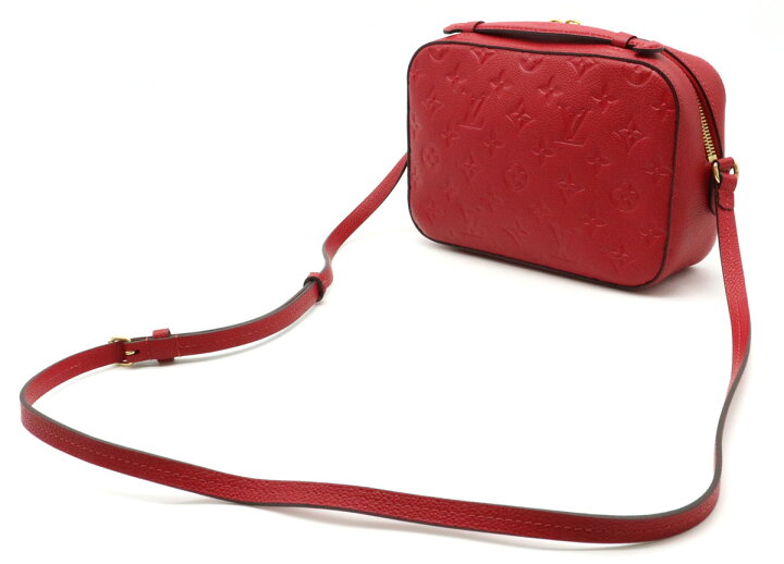 Louis Vuitton 赤 サントンジュ タッセル付きショルダーバッグ