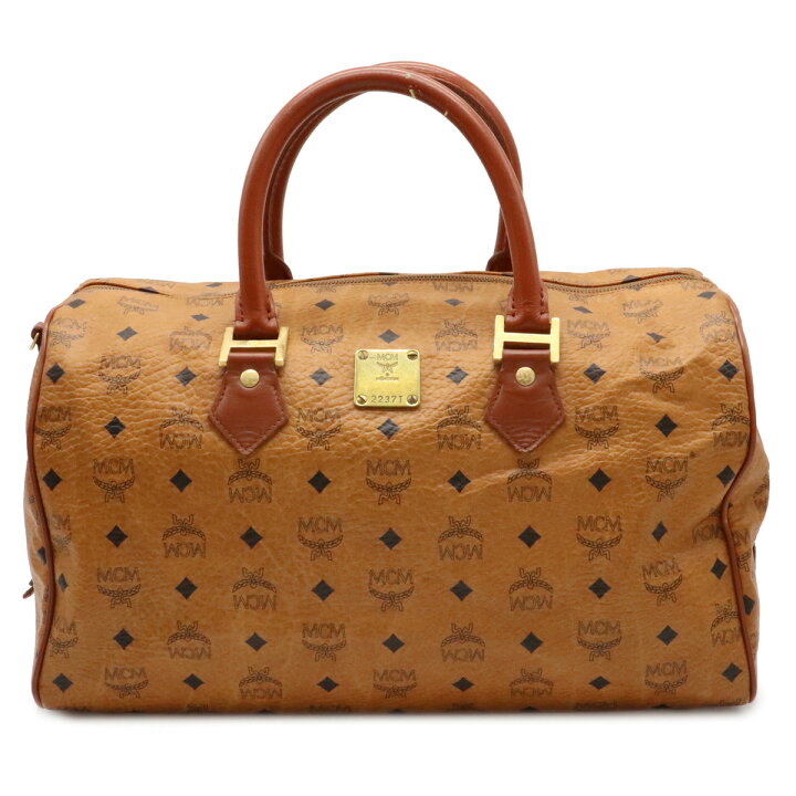 楽天市場】【バッグ】MCM エムシーエム ロゴグラム ボストンバッグ 