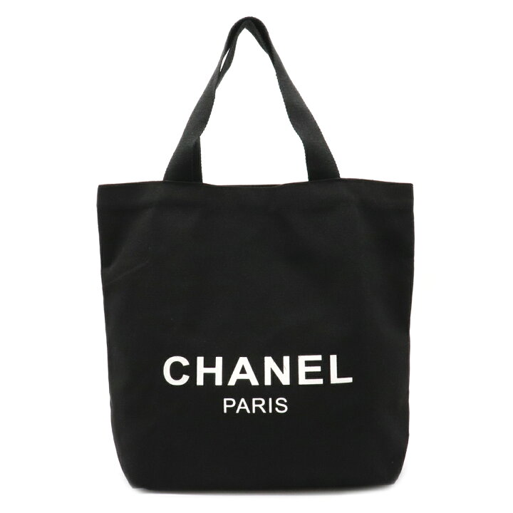 楽天市場】【バッグ】CHANEL シャネル ロゴ ノベルティ トートバッグ 