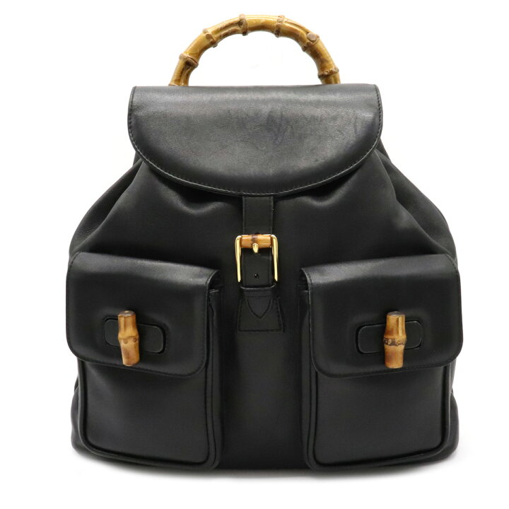 楽天市場】【バッグ】GUCCI グッチ バンブー リュック リュックサック 