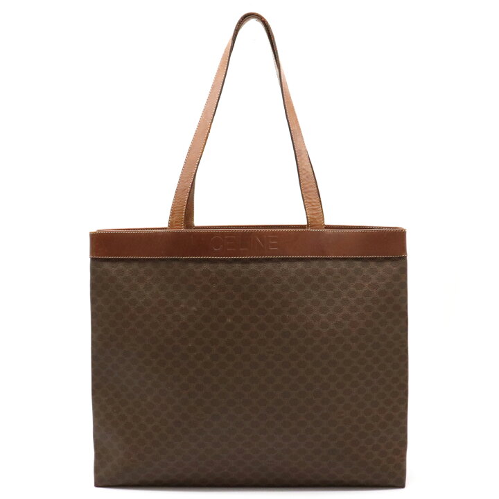 楽天市場】【バッグ】CELINE セリーヌ マカダム柄 トートバッグ 