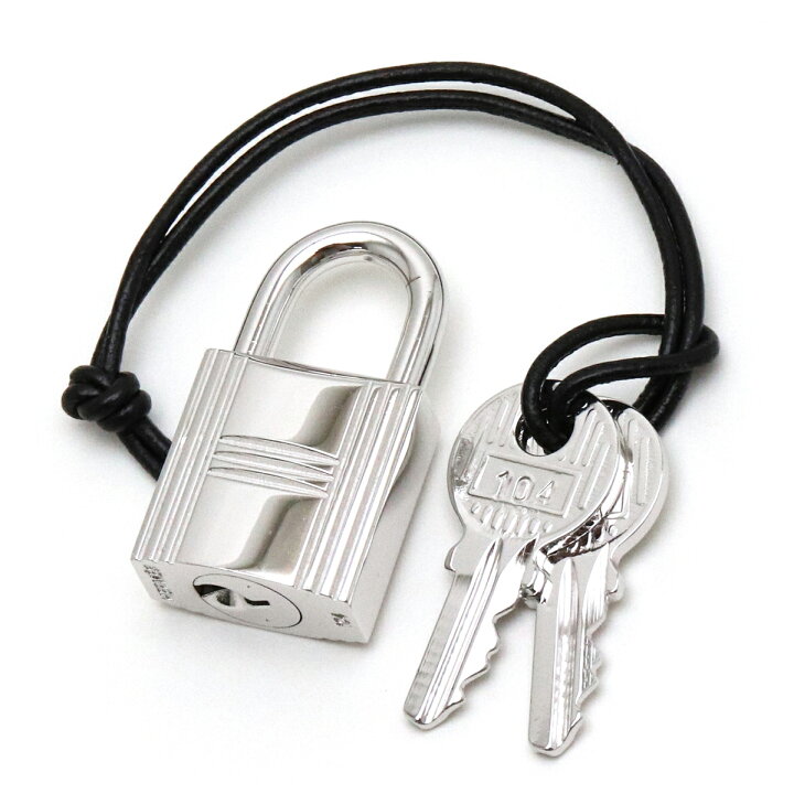 楽天市場】【新品仕上げ済】HERMES エルメス カデナ パドロック No.104  