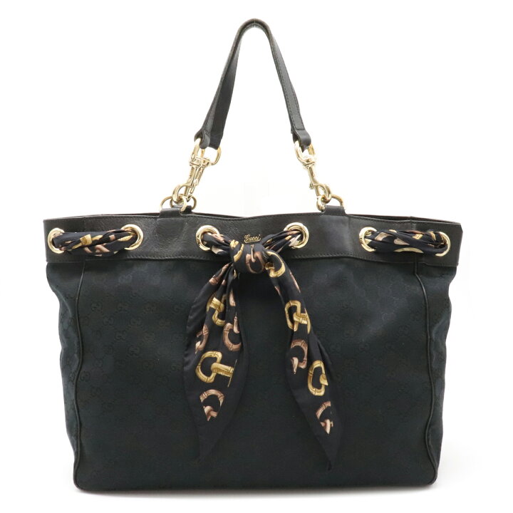 楽天市場】【バッグ】GUCCI グッチ GGキャンバス スカーフ付き トート  