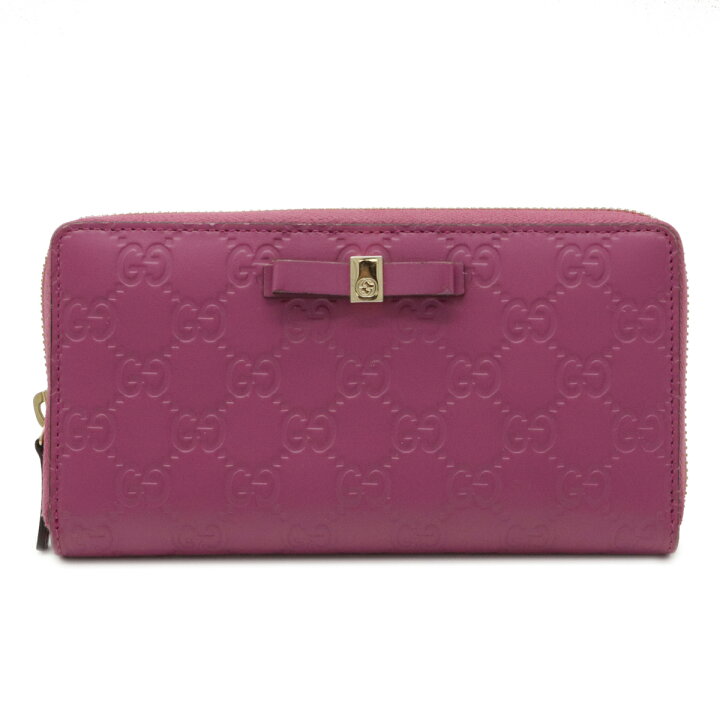 楽天市場】【財布】GUCCI グッチ グッチシマ リボンモチーフ ラウンド  