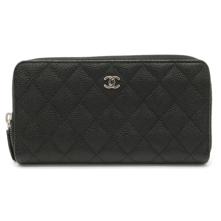楽天市場】【財布】CHANEL シャネル マトラッセ キャビアスキン ココ 