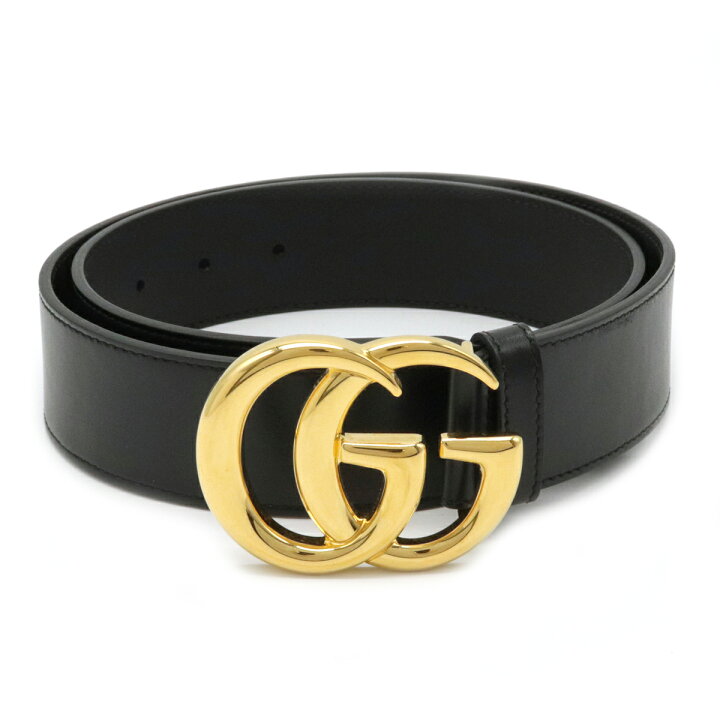 楽天市場】GUCCI グッチ GGマーモント ダブルG Gバックル ベルト  