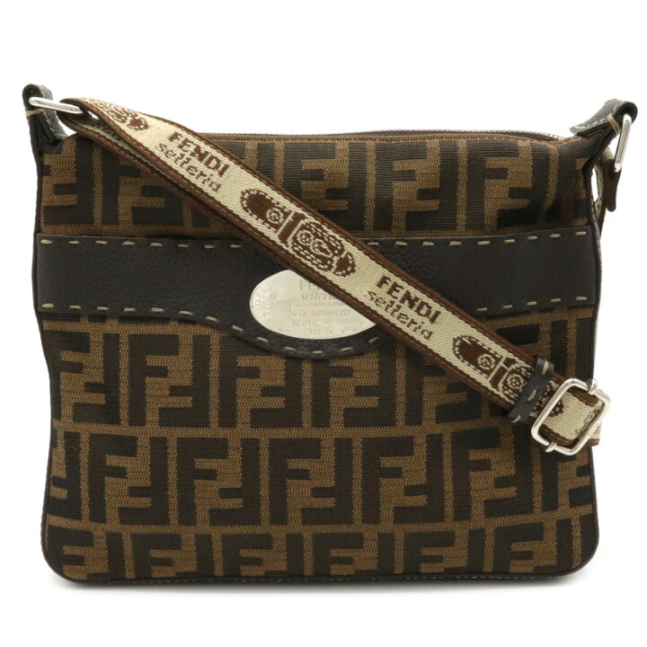 楽天市場】【バッグ】FENDI フェンディ セレリア ズッカ ステッチ 