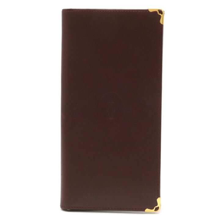 楽天市場】【財布】Cartier カルティエ マストライン 2つ折長財布 二  