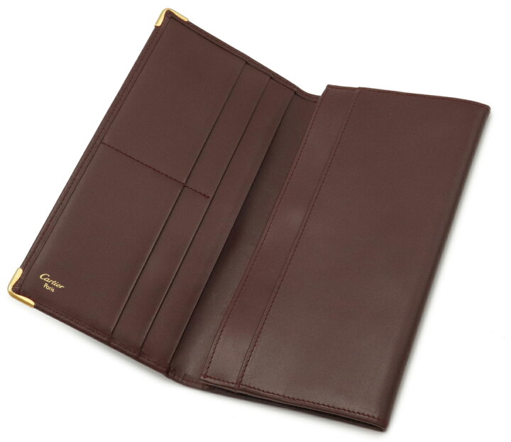 楽天市場】【財布】Cartier カルティエ マストライン 2つ折長財布 二  