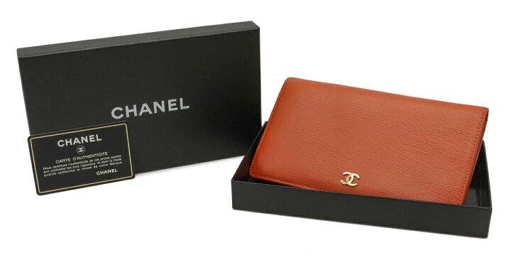 楽天市場】【財布】CHANEL シャネル ココマーク 2つ折り長財布 二 