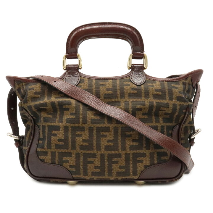 楽天市場】【バッグ】FENDI フェンディ ズッカ 2WAY ハンドバッグ 