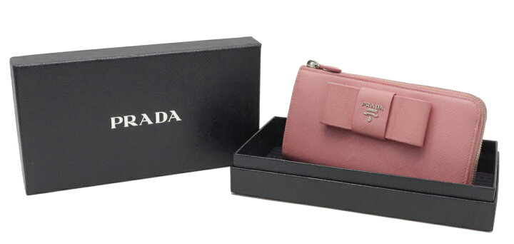 楽天市場】【財布】PRADA プラダ SAFFIANO FIOCCO サフィアーノ リボン 