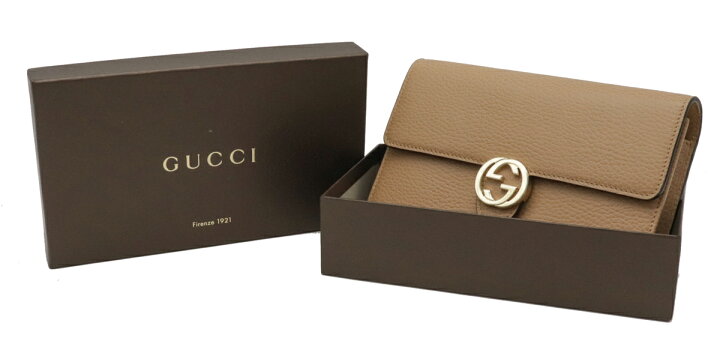 楽天市場】【未使用品】【財布】GUCCI グッチ インターロッキング G 
