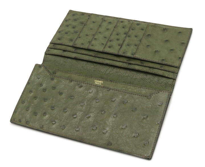 楽天市場】【財布】HERMES エルメス オオサカ 長札入れ 2つ折長財布  