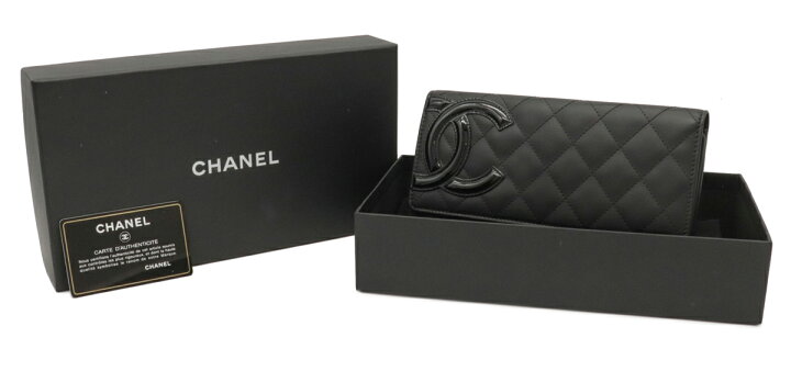 楽天市場】【新品未使用品】【財布】CHANEL シャネル カンボンライン  