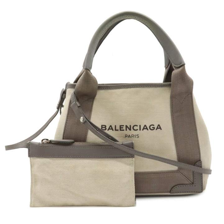 楽天市場】【バッグ】BALENCIAGA バレンシアガ ネイビーカバスXS 