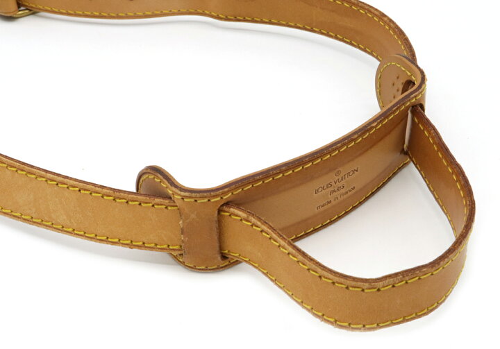 楽天市場】LOUIS VUITTON ルイ ヴィトン ヌメ革 キーポルバンド  