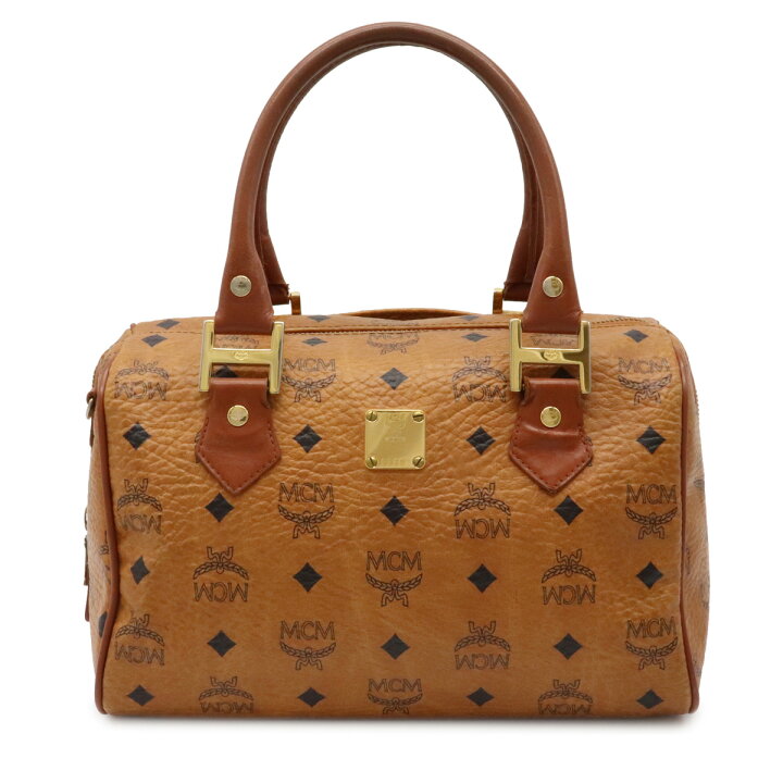 楽天市場】【バッグ】MCM エムシーエム ロゴグラム ハンドバッグ ミニ  