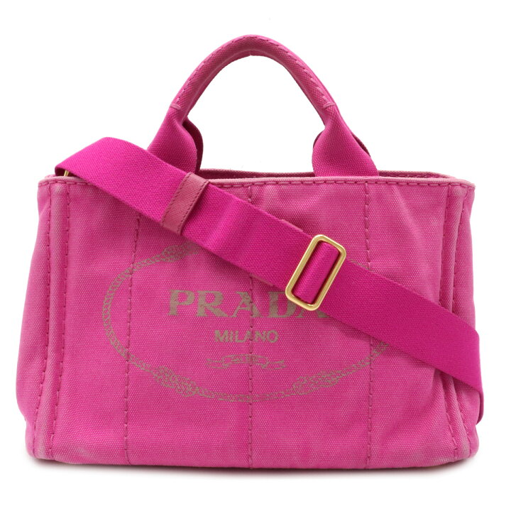 楽天市場】【バッグ】PRADA プラダ CANAPA カナパ トートバッグ 