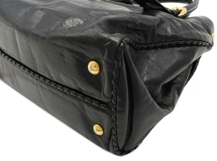 楽天市場】【バッグ】PRADA プラダ VITELLO SHINE ハンドバッグ 2WAY  