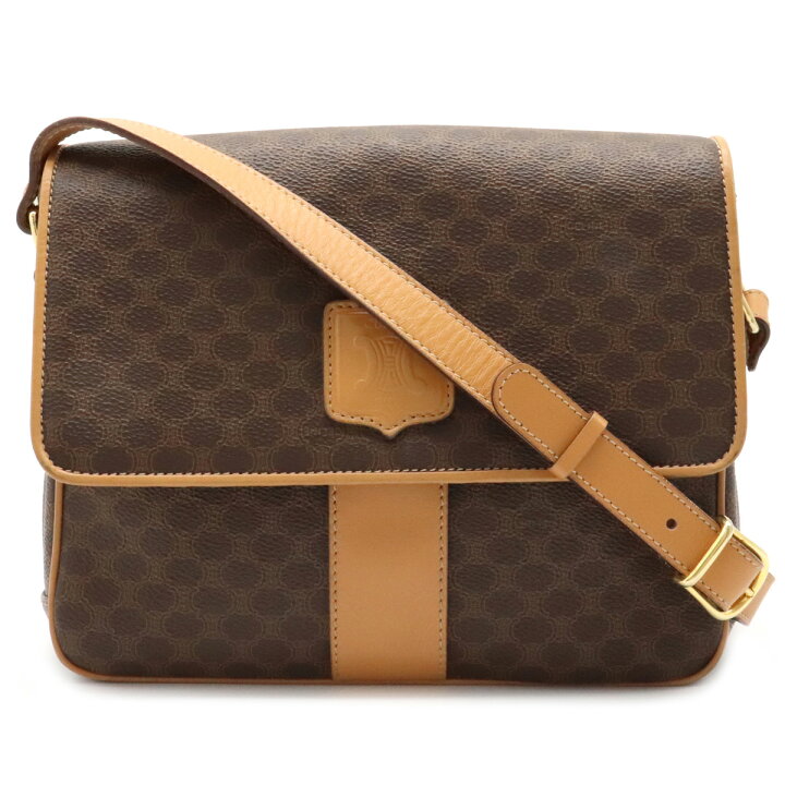 楽天市場】【バッグ】CELINE セリーヌ マカダム柄 ショルダーバッグ  