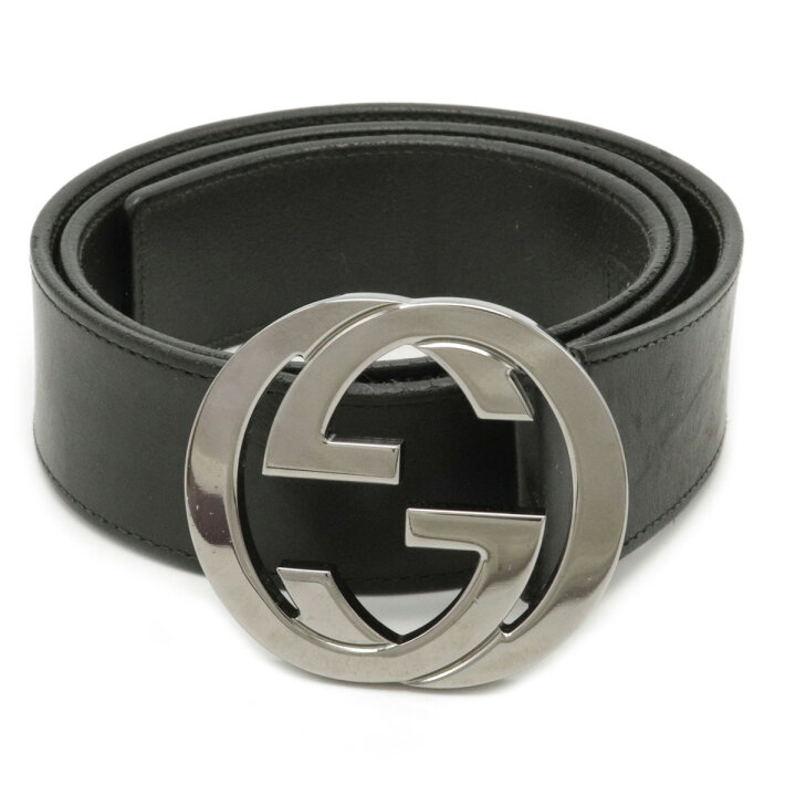 楽天市場】GUCCI グッチ インターロッキング Gバックル ベルト レザー 
