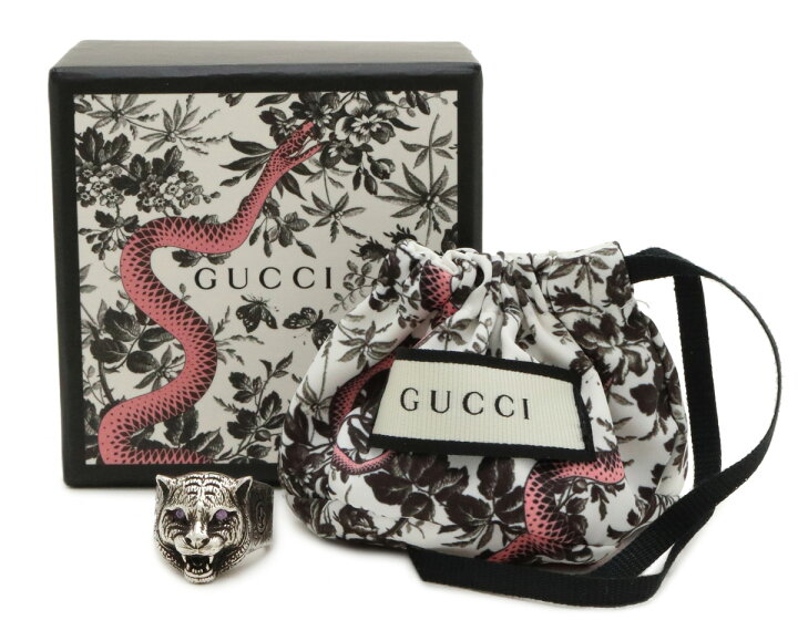 楽天市場】【ジュエリー】GUCCI グッチ グッチガーデン キャットヘッド 