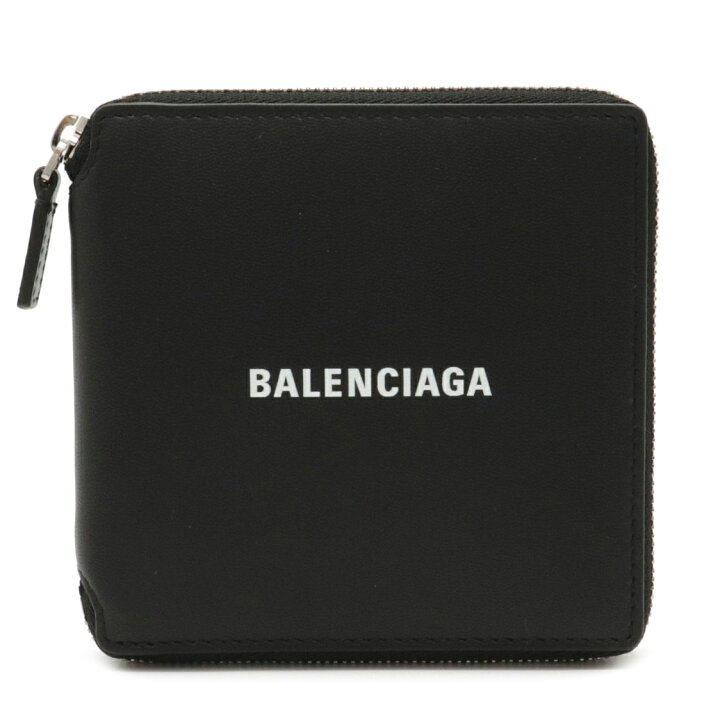 楽天市場】【財布】BALENCIAGA バレンシアガ ロゴ ラウンドファスナー  