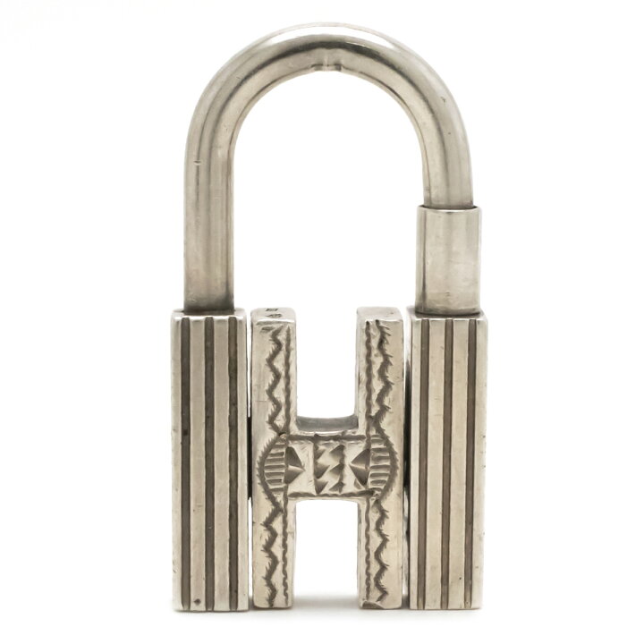 美品】エルメス キーリング キーホルダー Hトゥスピード シルバー  