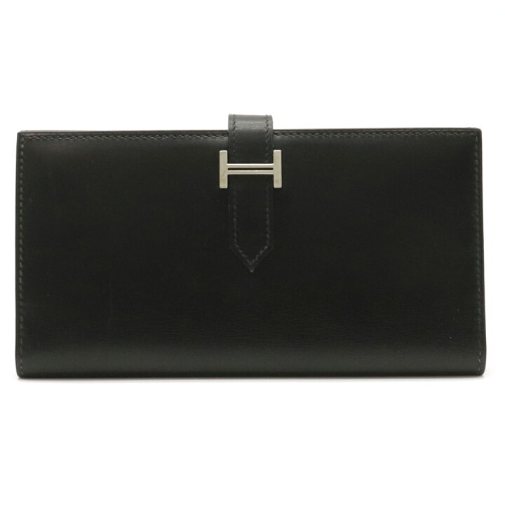 楽天市場】【財布】HERMES エルメス ベアン 2PLIS デュプリ 3つ折り長  