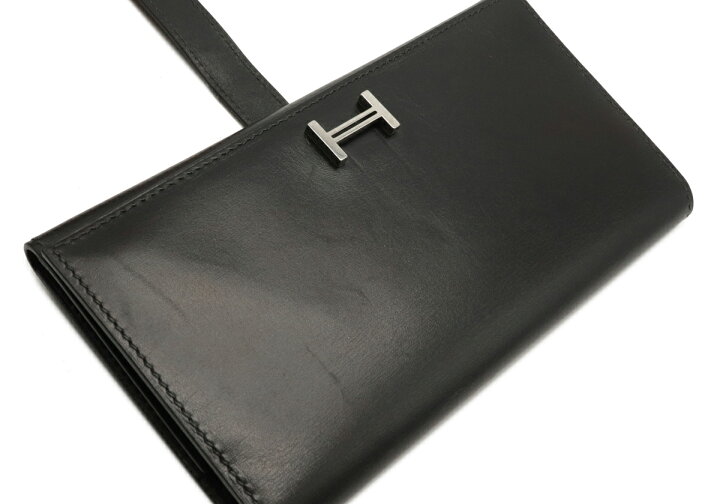 楽天市場】【財布】HERMES エルメス ベアン 2PLIS デュプリ 3つ折り長  