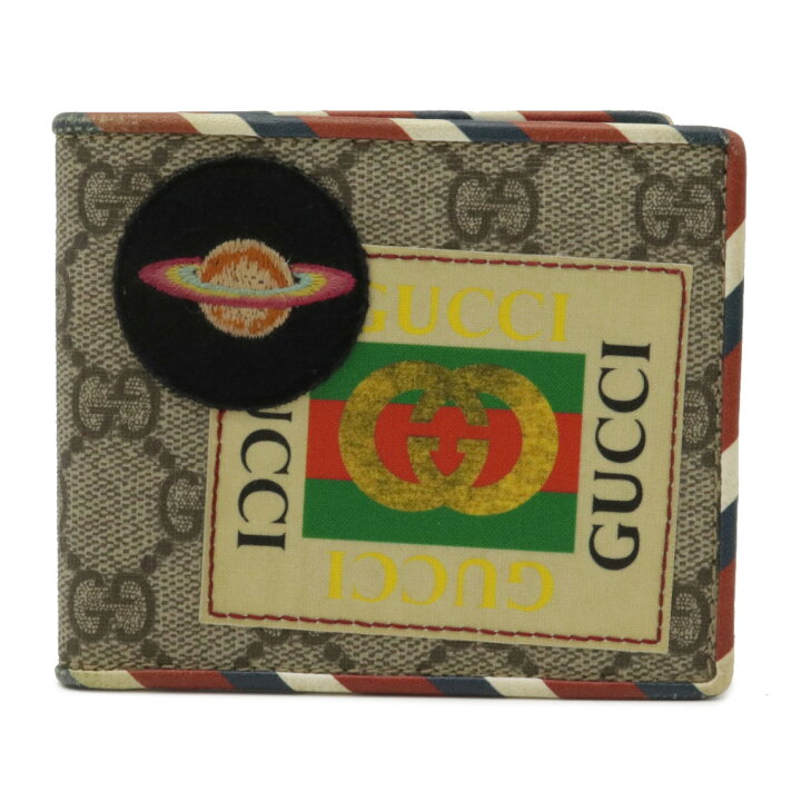 楽天市場】【財布】GUCCI グッチ クーリエ GGスプリーム 2つ折り財布 