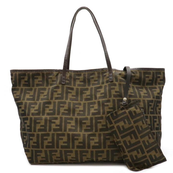 楽天市場】【バッグ】FENDI フェンディ ズッカ柄 トートバッグ 