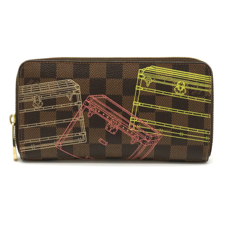 楽天市場】【財布】LOUIS VUITTON ルイ ヴィトン ダミエ トランク 