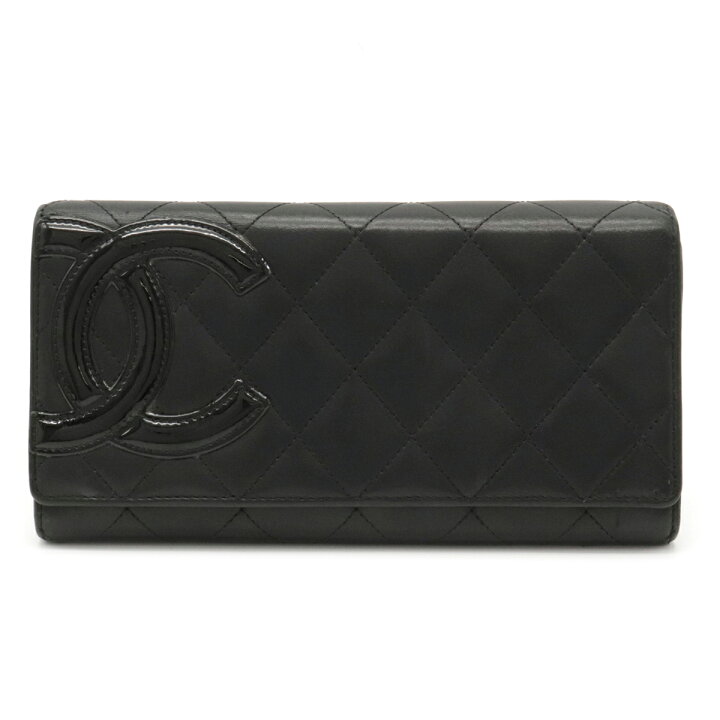 楽天市場】【財布】CHANEL シャネル カンボンライン ココマーク 2つ折 