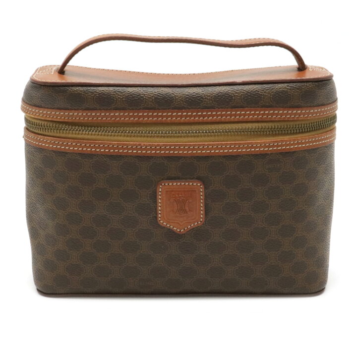 楽天市場】【バッグ】CELINE セリーヌ マカダム柄 バニティバッグ  