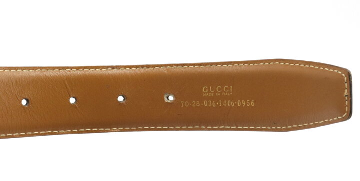 楽天市場】GUCCI グッチ Gバックル レディースベルト レザー 黒  