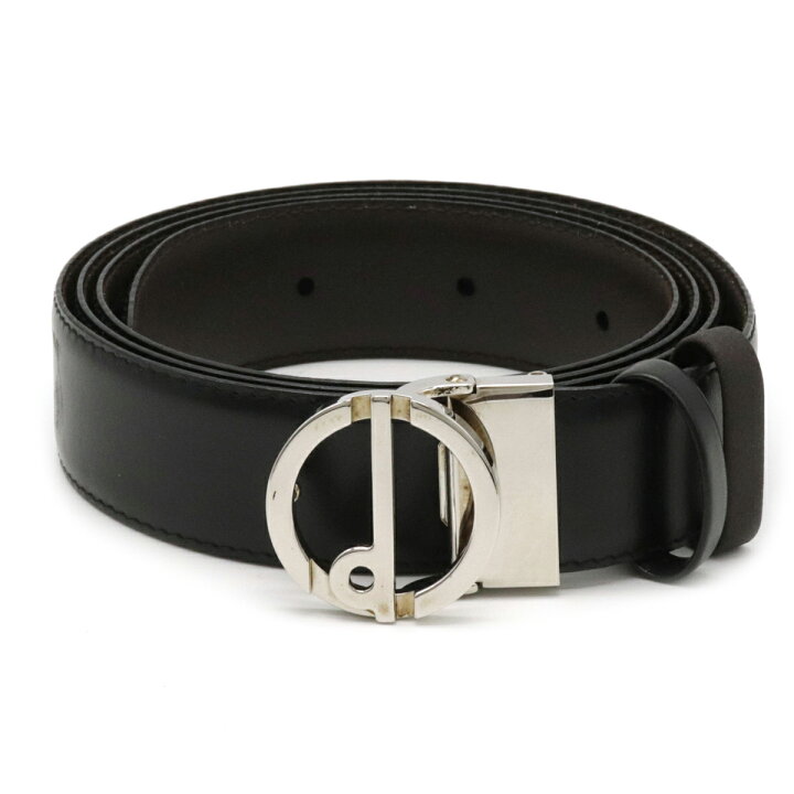楽天市場】dunhill ダンヒル Dロゴ バックル ベルト レザー ブラック  