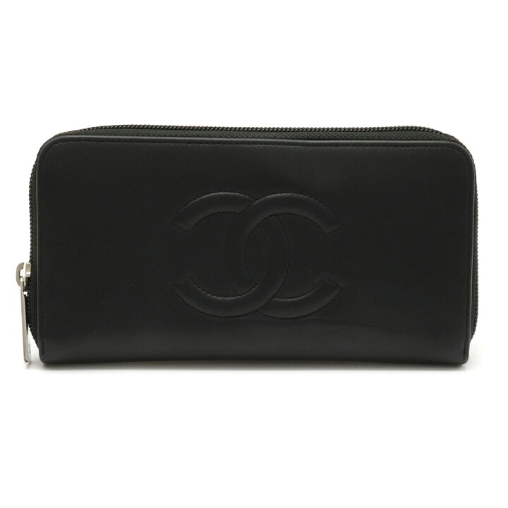 楽天市場】【財布】CHANEL シャネル ソフトキャビアスキン ココマーク 