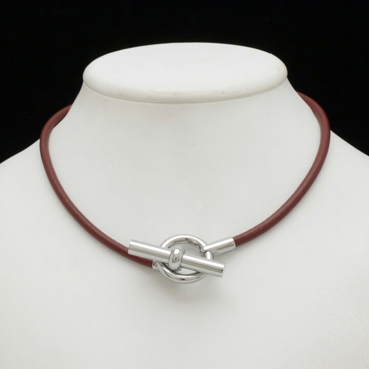 楽天市場】【ジュエリー】HERMES エルメス グレナン チョーカー 