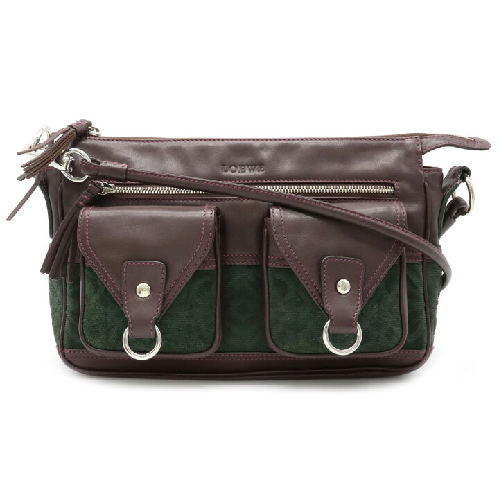 楽天市場】【バッグ】LOEWE ロエベ アナグラム フリンジ タッセル 