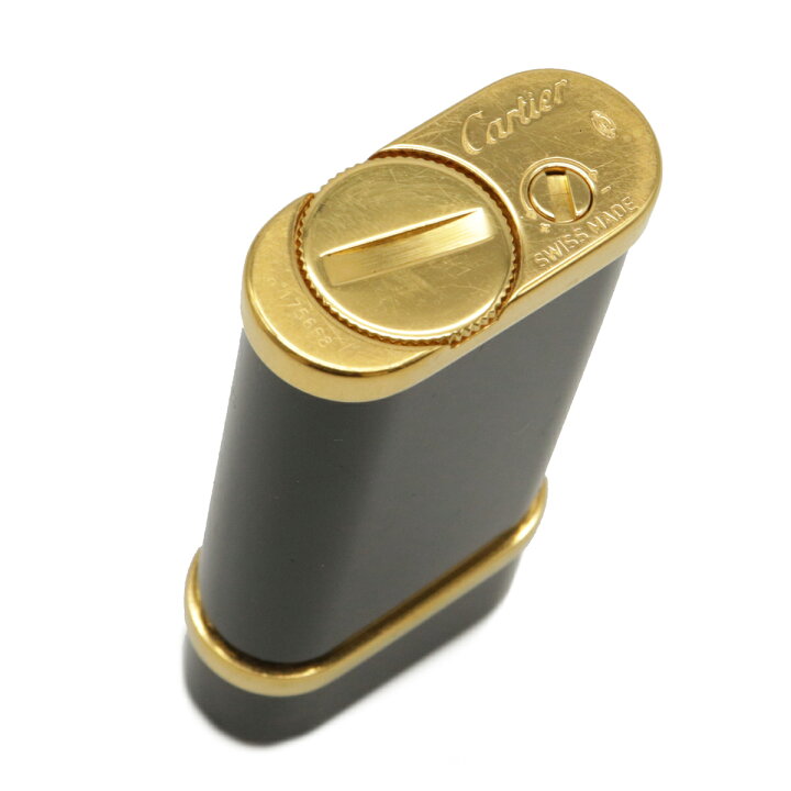 楽天市場】Cartier カルティエ オーバル ライター ゴールド 