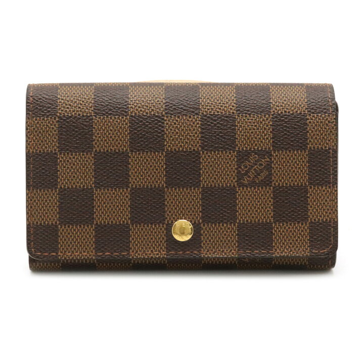 楽天市場】【財布】LOUIS VUITTON ルイ ヴィトン ダミエ ポルト モネ  