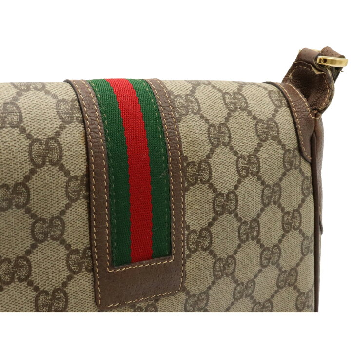 楽天市場】【バッグ】GUCCI グッチ オールドグッチ GGプラス シェリー  